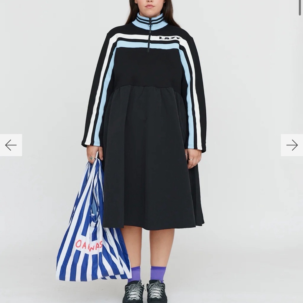 Lazy oaf Quarter Zip Sports Sally Dress
